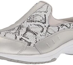 Easy Spirit Women's TRAVELTIME419 Mule, Grey 50, 8 X-Wide