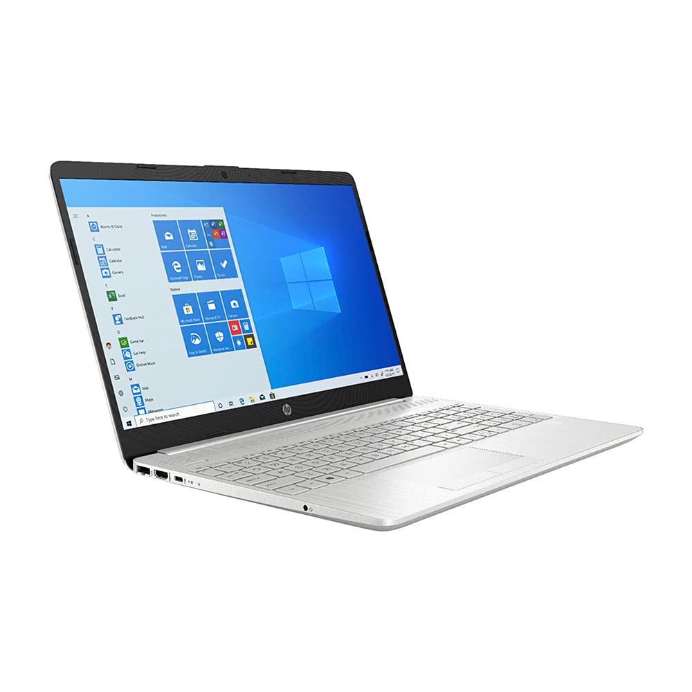 HP 2021 15.6" FHD IPS Laptop Computer, 11th Gen Intel Core i3-1115G4 (Beats i5-8265U), 8GB RAM, 256GB PCIe SSD, Intel UHD Graphics, HD Webcam, Fingerprint, HDMI, Win10S, Silver, 32GB USB Card