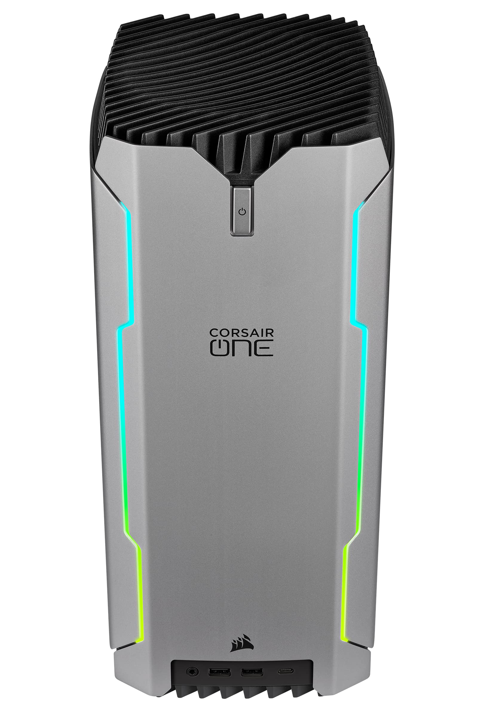 Corsair ONE PRO a200 Compact Workstation-Class PC - AMD Ryzen™ 9 5950X CPU - NVIDIA® GeForce RTX™ 3080 Graphics - 64GB Vengeance LPX DDR4 Memory, 2TB, Windows 10 Pro,Bright Silver