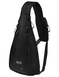 jack wolfskin unisex's delta bag air, black, one size