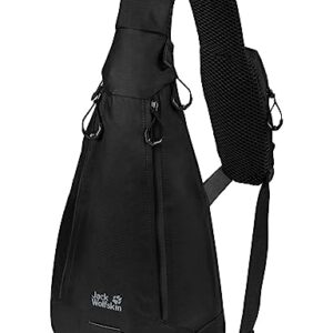 Jack Wolfskin Unisex's Delta Bag AIR, Black, ONE Size