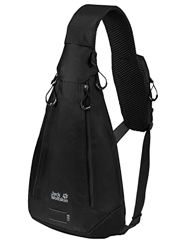 Jack Wolfskin Unisex's Delta Bag AIR, Black, ONE Size