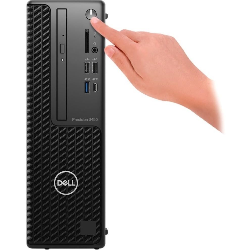 Dell Precision 3000 3450 Workstation - Intel Core i7 Octa-core (8 Core) i7-10700 10th Gen 2.90 GHz - 16 GB DDR4 SDRAM RAM - 512 GB SSD - Small Form Factor - Black