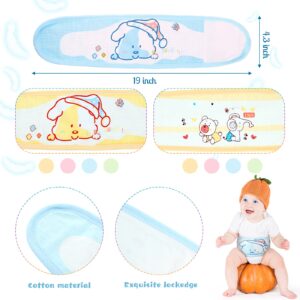 SATINIOR 8 Pcs Baby Belly Button Band Cartoon Baby Umbilical Cord Belly Band Infant Protector Soft Newborn Navel Belt for Babies 0-12 Months, 2 Styles