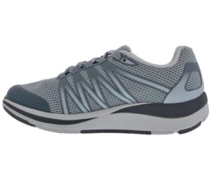 drew women's balance comfortable athletic sneakers with arch support - women's wide extra wide shoes grey mesh combo 7 ww us