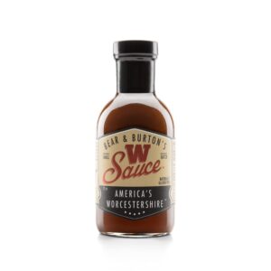 bear & burton's america's worcestershire sauce, 12 oz