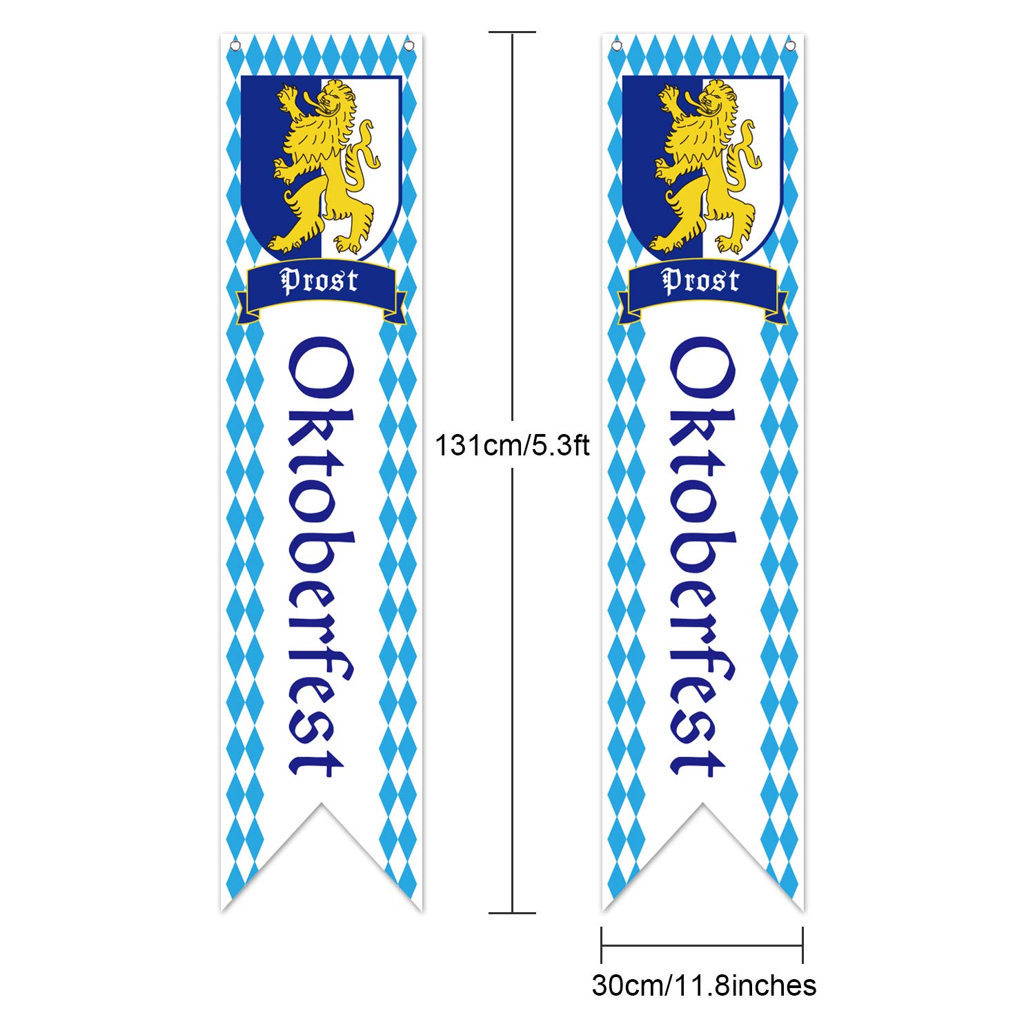 TUPARKA Oktoberfest Decorations Kit for Oktoberfest German Party Decorations Oktoberfest Octoberfest Party Decor, Oktoberfest Flag Banner Tablecloth