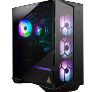 MSI Aegis RS Gaming Desktop, Intel Core i7-11700K, GeForce RTX 3080 Ti, 32GB DDR4 3000MHz, 2TB SSD + HDD, WiFi 6E, Liquid Cooling, USB Type-C, VR-Ready, Windows 10 Home Adv. (11TF-223US)