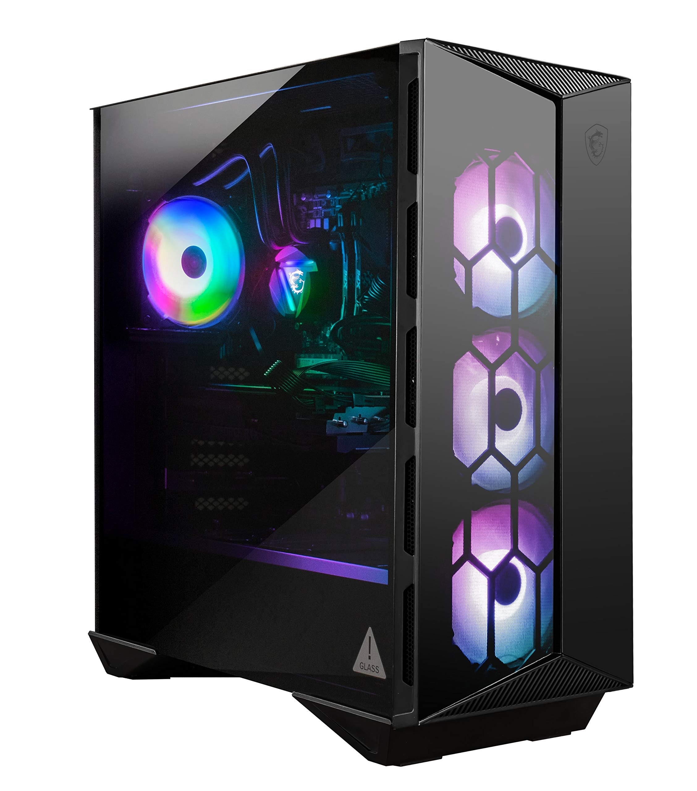 MSI Aegis RS Gaming Desktop, Intel Core i7-11700K, GeForce RTX 3080 Ti, 32GB DDR4 3000MHz, 2TB SSD + HDD, WiFi 6E, Liquid Cooling, USB Type-C, VR-Ready, Windows 10 Home Adv. (11TF-223US)