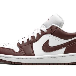 Nike Jordan Womens WMNS Air Jordan 1 Low DC0774 116 Bronze Eclipse - Size 6.5W White/Bronze Eclipse-white 6.5