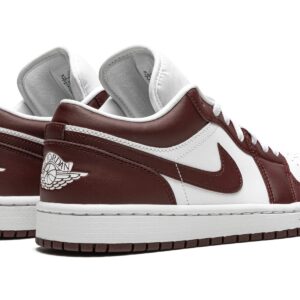 Nike Jordan Womens WMNS Air Jordan 1 Low DC0774 116 Bronze Eclipse - Size 6.5W White/Bronze Eclipse-white 6.5