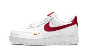 nike womens wmns air force 1 low essential cz0270 104 white/gym red - size 7w