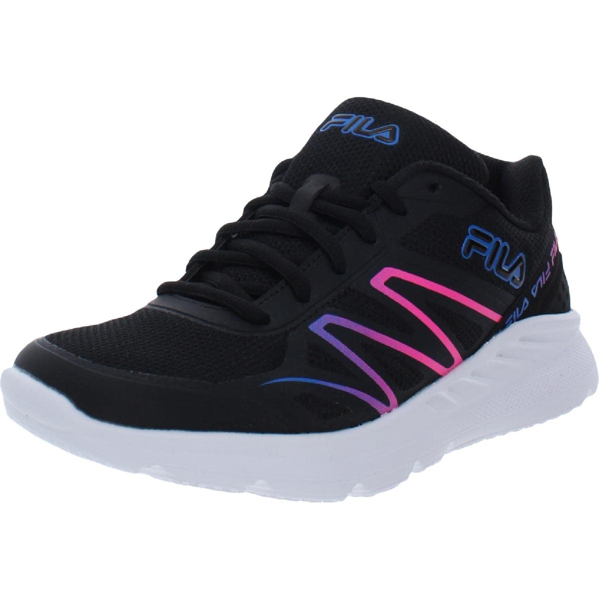 Fila Memory Cryptostride Black/Electric Blue Lemonade/Knockout Pink 11 B (M)