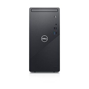 Dell Inspiron 3891 Compact Desktop Computer Tower - Intel Core i5-10400, 16GB DDR4 RAM, 256GB SSD + 1TB SATA HDD, Intel UHD Graphics 630 with Shared Graphics Memory, Windows 10H - Black (Latest Model)