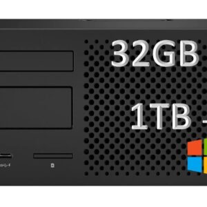 HP Z2 G4 SFF Small Form Factor Workstation Intel Core i5-8500 32GB RAM 1TB PCle SSD + 1TB HDD Windows 10 Pro