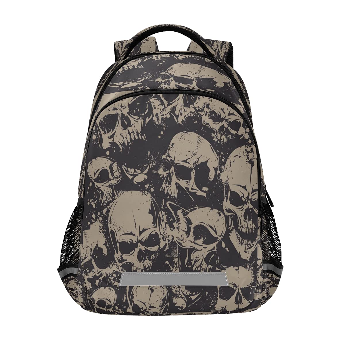 YoCosy Vintage Skull Gothic Skeleton Backpack School Bookbag Laptop Purse Casual Daypack for Teen Girls Women Boys Men College Travel