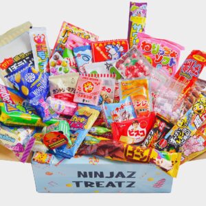 40 Japanese Candy & Snacks Box, Japanese Dagashi Sweets