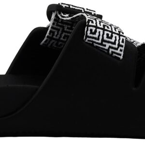 Chaco Women's Chillos Tangle Black Slide Sandal 8 M US