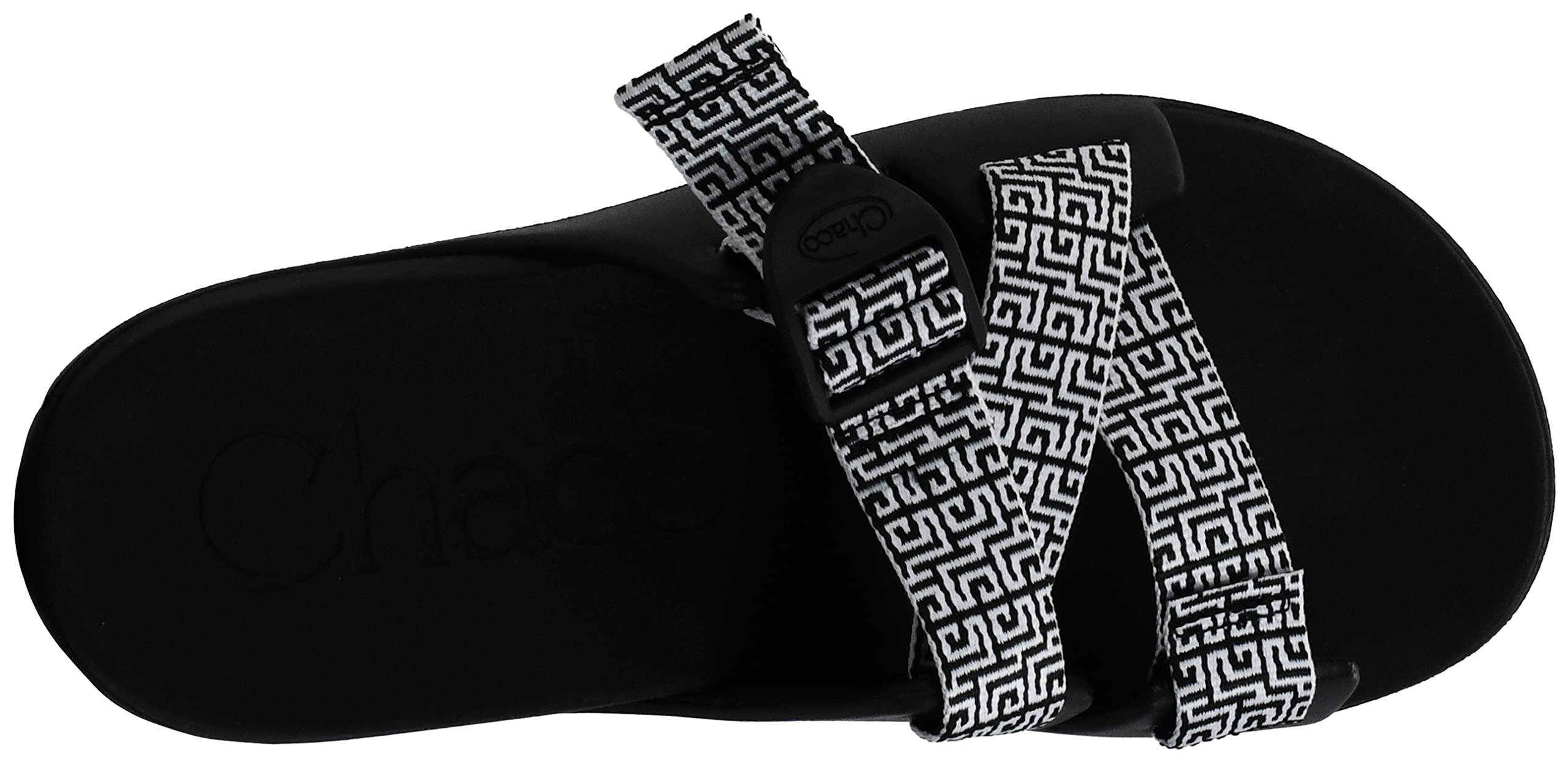 Chaco Women's Chillos Tangle Black Slide Sandal 8 M US