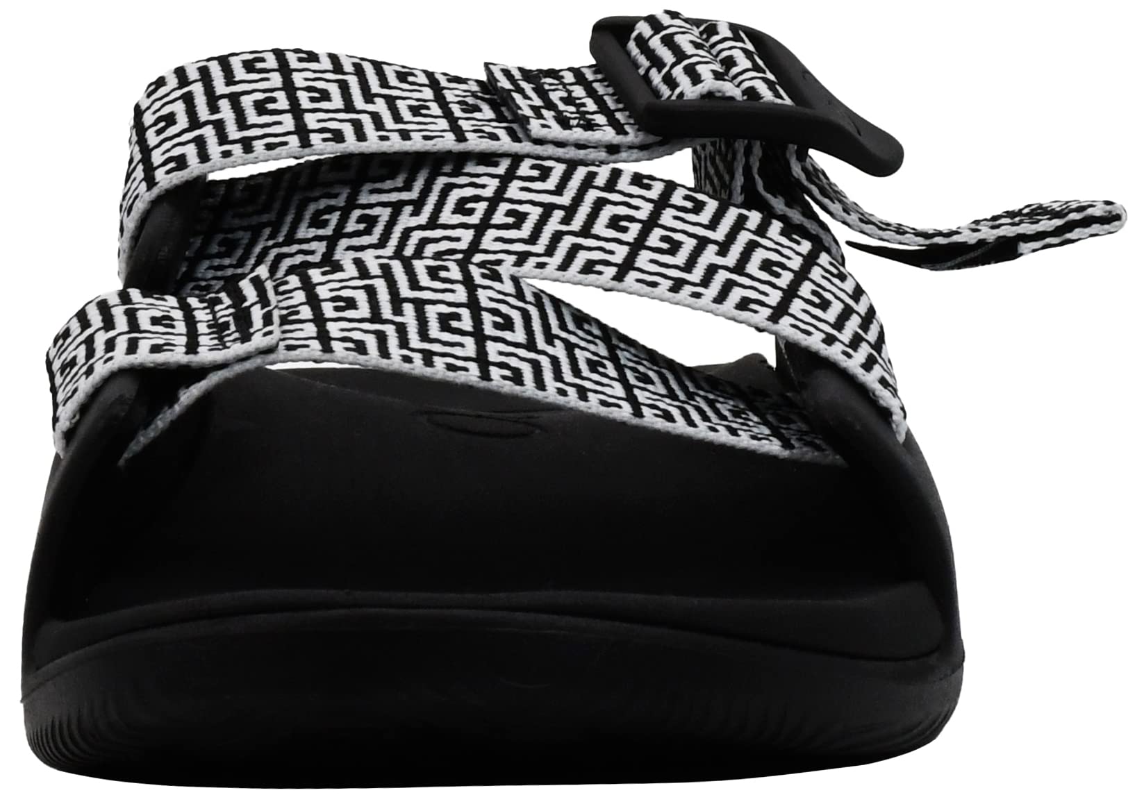 Chaco Women's Chillos Tangle Black Slide Sandal 8 M US