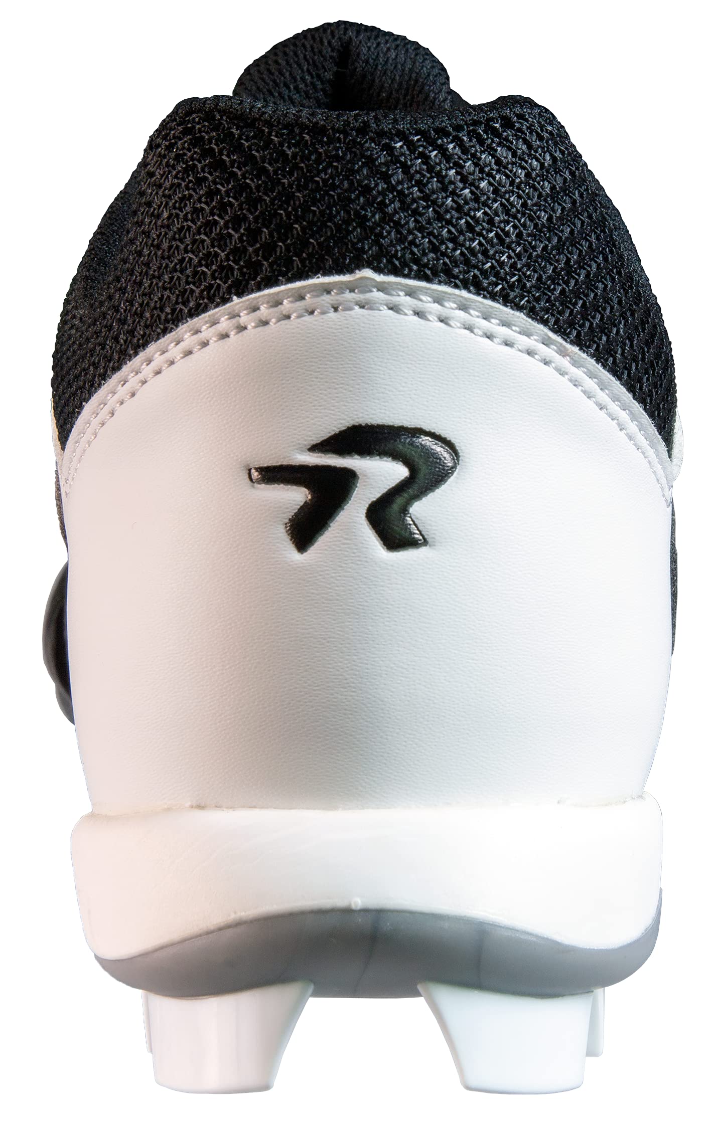 Ringor - Women's Flite Molded Pitching Softball Cleats (7.5 - White/Silver)