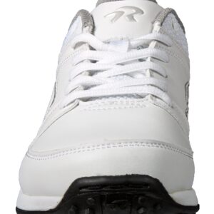 Ringor - Women's Flite Turf Softball Shoe (8.0 - White/Silver)