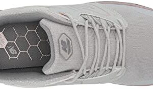 New Balance Women's Fresh Foam Link SL v2 Golf Shoe, Grey/Rose, 6.5