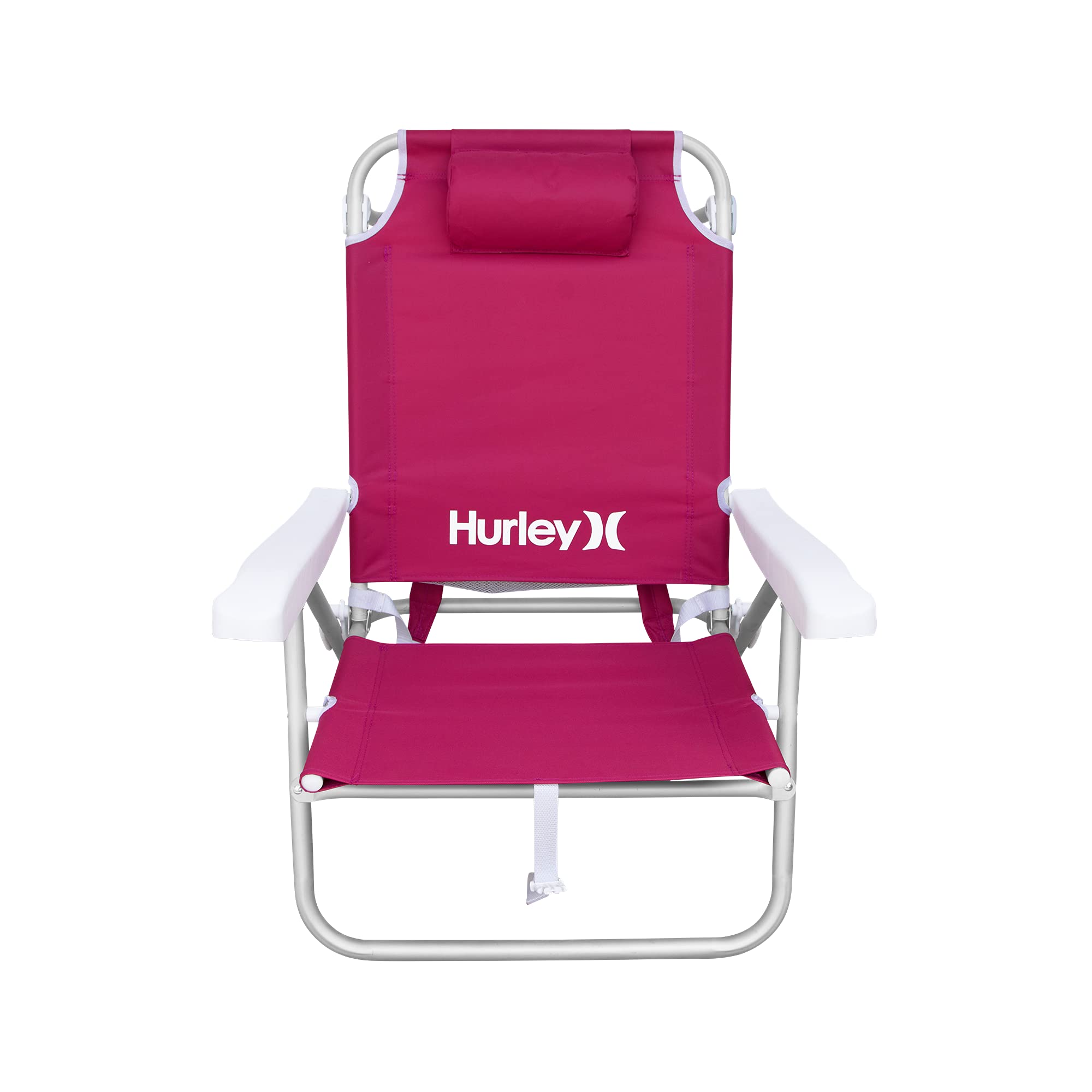 Hurley Backpack Beach Chair, Fireberry