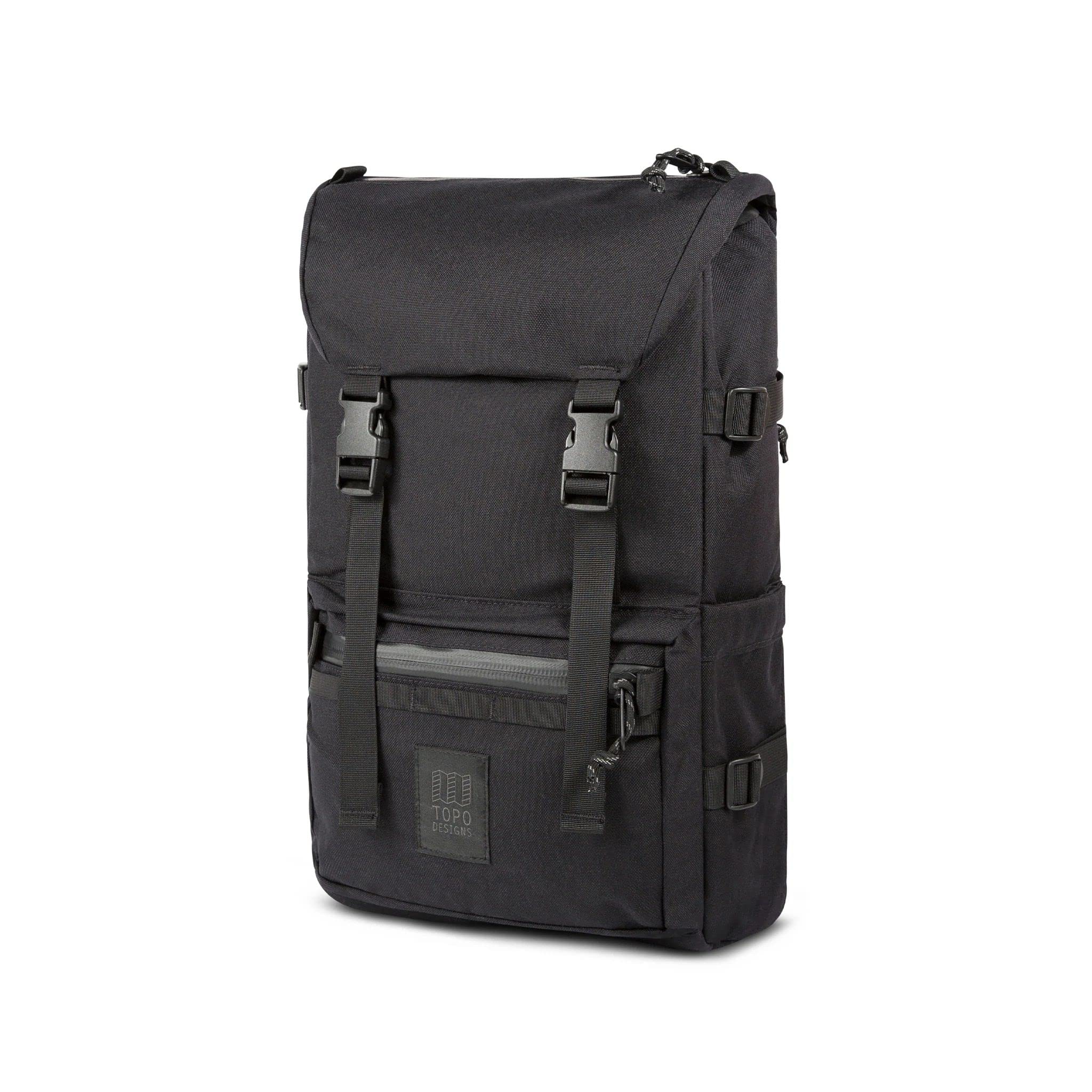 Topo Designs Rover Pack Tech - Black/Black