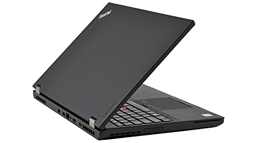 Lenovo Thinkpad P50 15.6 Workstation, Quad Core i7 6820HQ 2.7Ghz, 64GB DDR4, 1TB NVMe SSD, 1080P Full HD, Quadro M2000M 4GB GDDR5, Thunderbolt 3, HDMI, Webcam, Windows 10 Pro (Renewed)