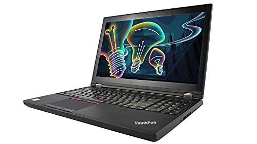 Lenovo Thinkpad P50 15.6 Workstation, Quad Core i7 6820HQ 2.7Ghz, 64GB DDR4, 1TB NVMe SSD, 1080P Full HD, Quadro M2000M 4GB GDDR5, Thunderbolt 3, HDMI, Webcam, Windows 10 Pro (Renewed)