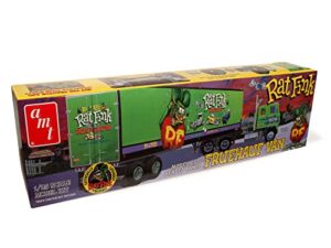 amt - fruehauf beaded van trailer hauler - rat fink