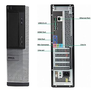 Dell Optiplex 3010 Office Business Desktop Computer - 3rd gen Core Intel i5 3470 3.20 GHz, 16GB DDR3, 256GB Solid Hard Drive - Keyboard, Mouse, WiFi, Windows 10 Professional(64-bit) (Renewed)