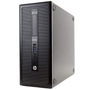 HP Gaming PC Computer, Quad-Core Intel i5, NVIDIA GeForce GT 730 2GB, 16GB DDR3 RAM, 1TB SSD, WiFi, Windows 10, Includes New 24 Inch Monitor (Renewed)