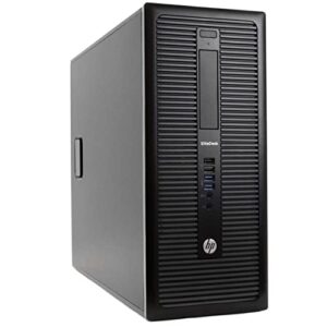 HP Gaming PC Computer, Quad-Core Intel i5, NVIDIA GeForce GT 730 2GB, 16GB DDR3 RAM, 1TB SSD, WiFi, Windows 10, Includes New 24 Inch Monitor (Renewed)