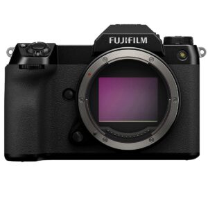 Fujifilm GFX 100S Medium Format Mirrorless Camera, Black with Fujifilm GF 32-64mm f/4 R LM WR Wide-Angle Zoom Lens