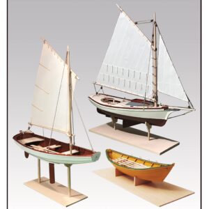 Model Shipways Shipwright Series 3 Kits Combo with Tools. Historically Accurate Fully Planked Wood Model Ship Kits for Adults School of Wood Shipmodeling