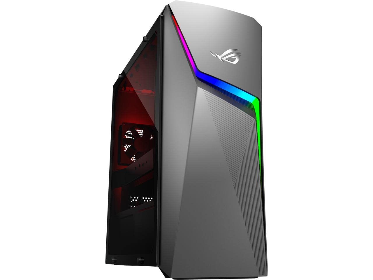 ASUS ROG Strix GL10 Premium Gaming Desktop | AMD Ryzen 7 5800X | NVIDIA GeForce RTX 3060 | Gray | Windows 11 (Gray, 16GB RAM | 512GB SSD+1TB HDD)