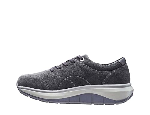 JOYA Venice Women's Dark Grey Leather Walking 8 US