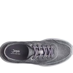 JOYA Venice Women's Dark Grey Leather Walking 8 US