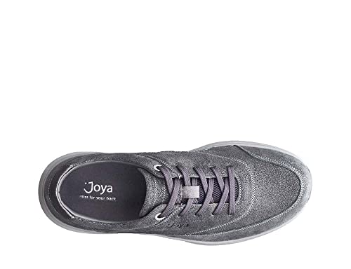 JOYA Venice Women's Dark Grey Leather Walking 8 US