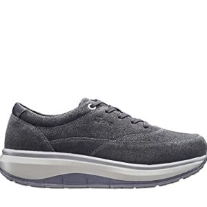 JOYA Venice Women's Dark Grey Leather Walking 8 US