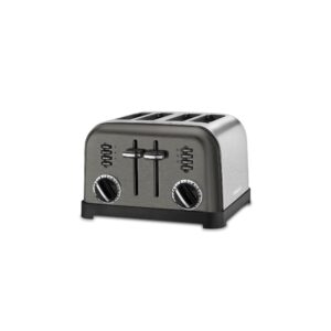 Cuisinart CPT-180BKS Classic 4-Slice Toaster, Black/Stainless Steel - Certified Refurbished