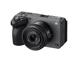 sony alpha fx3 ilme-fx3 | full-frame cinema line camera + fe 50mm f2.5 g full-frame ultra-compact g lens