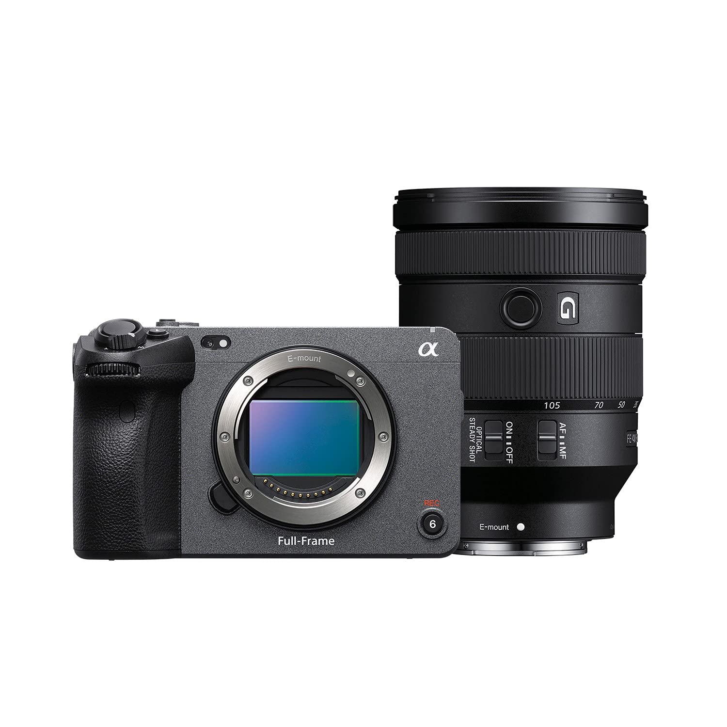 Sony Alpha FX3 ILME-FX3 | Full-Frame Cinema Line Camera + FE 24-105mm F4 G OSS Standard Zoom Lens