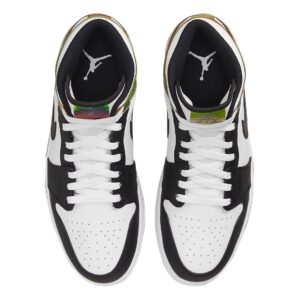 Jordan Mens Air 1 Mid SE DM7802 100 Heat Reactive - Size 14 White/Black