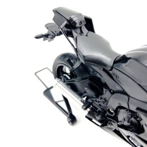 DWL 1/12 Scale Motorcycle Model Die cast Metal with Plastic Parts Motorcycle Yamaha 2020 YZF-R6 (Black)