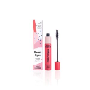 silly george heart eyes mascara | smudge-free, budge-free, grudge-free lashes, cruelty free & vegan