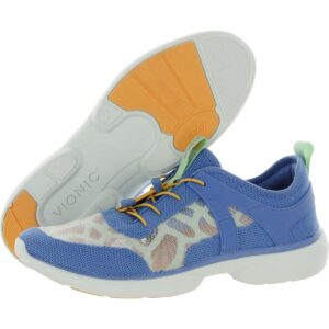 Vionic Amalia Women's Athletic Walking Shoe Azure Mono Mesh - 8 Medium