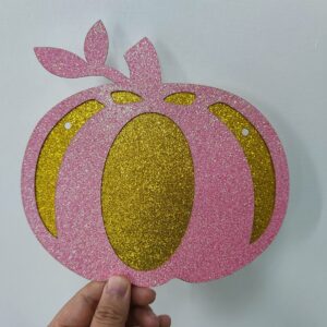 Gold Glitter What Will Our Little Pumpkin Be Banner Little Pumpkin Baby Shower Banner, Little Pumpkin Gender Reveal Banner for Fall Little Pumpkin Baby Shower Decorations